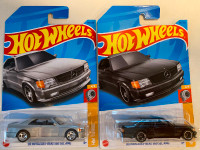 Hot Wheels 1:64 scale Mercedes Benz die cast collectibles