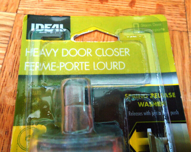 Ideal Heavy Storm Door Closer 1-1/2" to 2" Thick Doors (New)! in Windows, Doors & Trim in Markham / York Region - Image 2