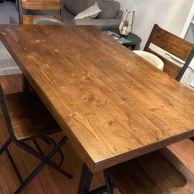  dining room table and chairs , View more