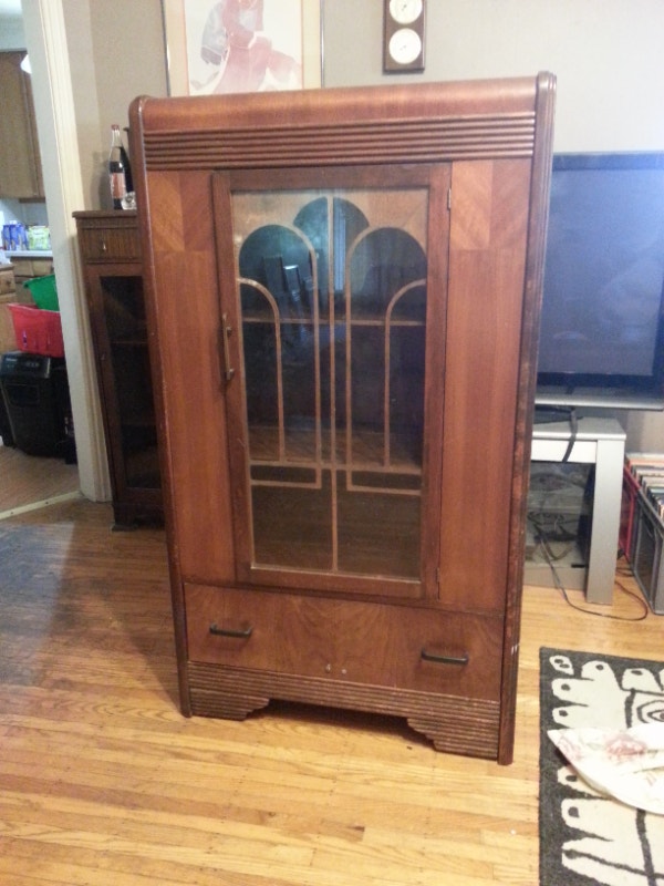 1950's SOLID WOOD PANTRY Hutches & Display