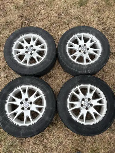 2007 16 inch Volvo XC70 aluminum rims with Goodyear Eagle #1 tires P225/60 R16 This is the last year...