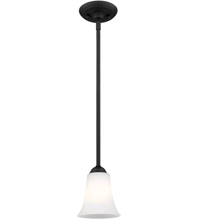 Livex Lighting Ridgedale Single Light Mini Pendant- Black - New , View more
