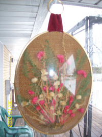 Dry flower decoration