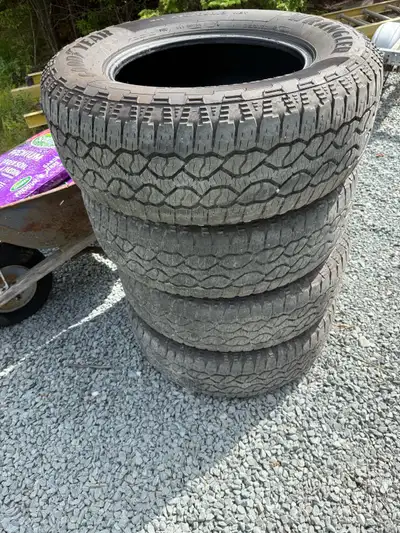 Four (4) 275 65 18 Goodyear tires
