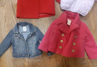 Various Toddler coats for little girls