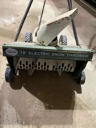 ELICIT. SUNBEAM SNOW BLOWER, View more