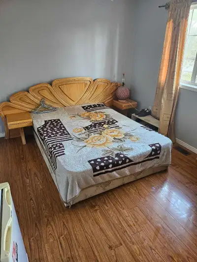 I am offering three separate bedrooms for rent, complete with a bed, side tables, and dresser, perfe...