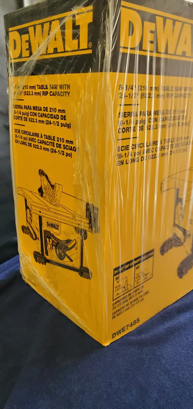 DEWALT 8-1/4 Table Saw - New in Power Tools in Kitchener / Waterloo - Image 4