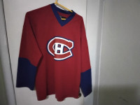 Beau chandail des Canadiens de Montréal S/P NHL officiel go habs