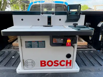 Bosch benchtop router cabinet style table, View more
