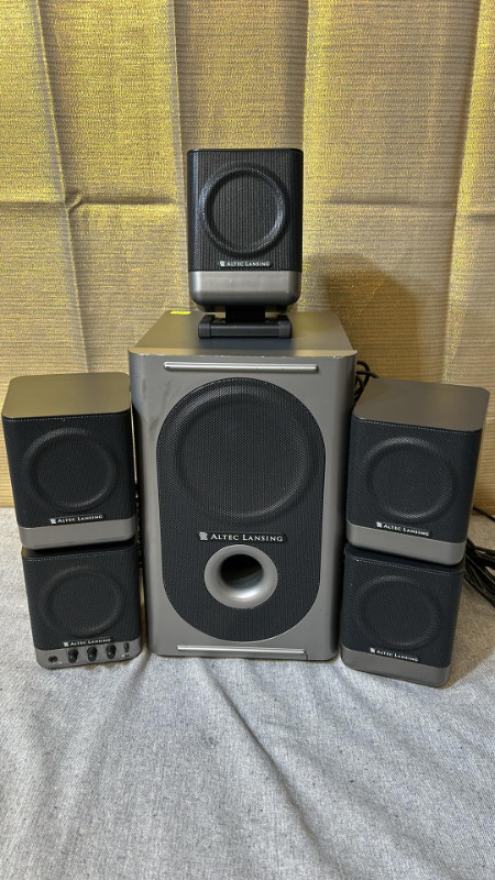 Altec Lansing AC251 Surround System for Computer/Gaming (5.1) in Speakers, Headsets & Mics in Oshawa / Durham Region