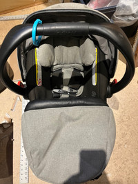 Britax infant car seat with protector 