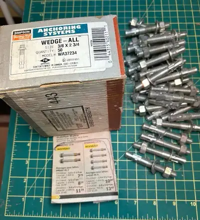 Anchoring Systems & Ancres à béton, View more