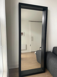 SANDTORG black Mirror by IKEA