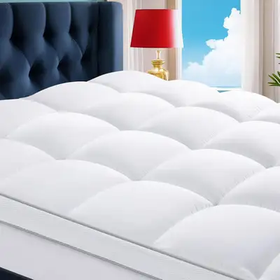 Queen Mattress Topper Extra Thick Mattress Pad 20", View more