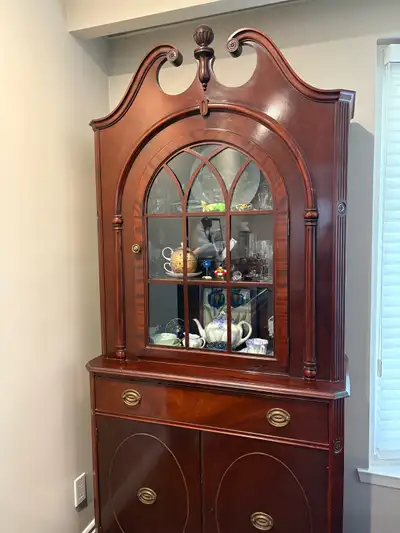 FREE solid wood buffet and hutch , View more