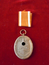 Médaille allemande Westwall Militaria Military