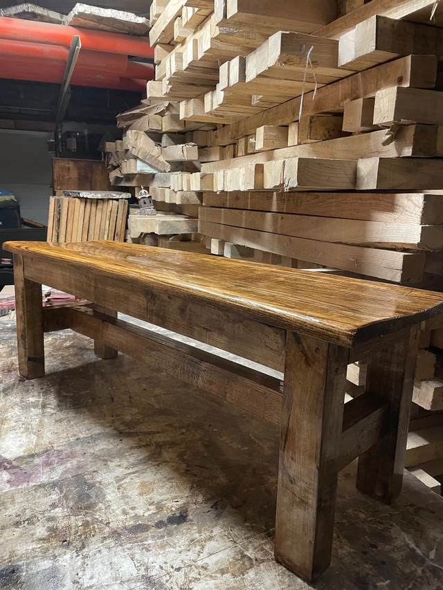 Hardwood bench Brand new in Multi-item in City of Toronto - Image 4