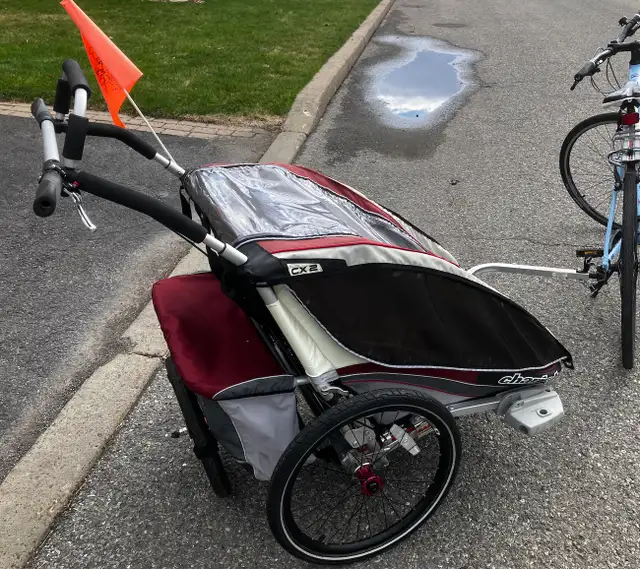 Chariot CX2 - kits jogging + vélo in Kids in Longueuil / South Shore - Image 11