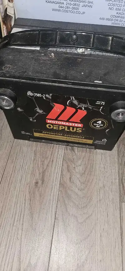 Good car battery eight hundred fifty coal cranking amps