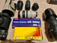 Camera Lenses / Canon / Sigma / Soligor