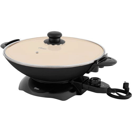 Sunbeam Oster DuraCeramic Electric Wok, Black and White - New in Microwaves & Cookers in Oakville / Halton Region - Image 2