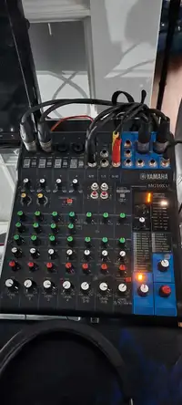 Yamaha mg10xu mixer audio console