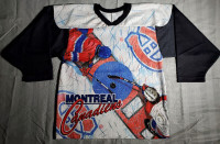 Vintage rare CCM Montreal Canadiens Jersey mens Small made USA