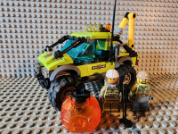Lego CITY 60121 Volcano exploration truck