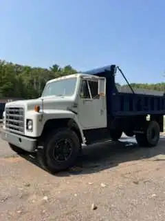 1984 International Harvester Model S1700 Single axle dump truck. It has 9,804 original KMs. That's r...