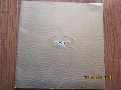 Brochure is in nice used condition. All original and not a reprint.