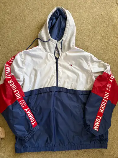 Tommy hilfigure  jacket size large , View more