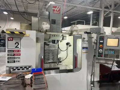 Good working order 2004' Haas VF-2 CNC Vertical Machining Center available in Canada! Can be purchas...
