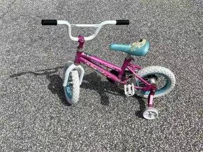 Kid Bike 12" ideal for rider height 85-102 cm (2' 10" to 3' 4"), View more