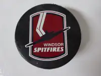 1980’s / 1990’s Windsor Spitfires OHL Hockey practice puck
