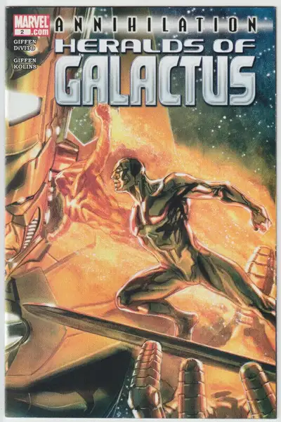Annihilation Heralds of Galactus 2007 #2 Giffen MARVEL COMICS, View more