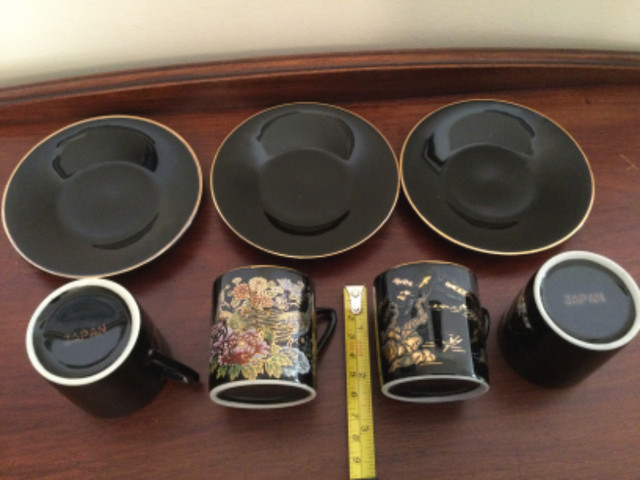 DEMITASSE Tea Cups & Saucers * Reduced *JAPAN *  Bird Motif in Arts & Collectibles in Edmonton - Image 4