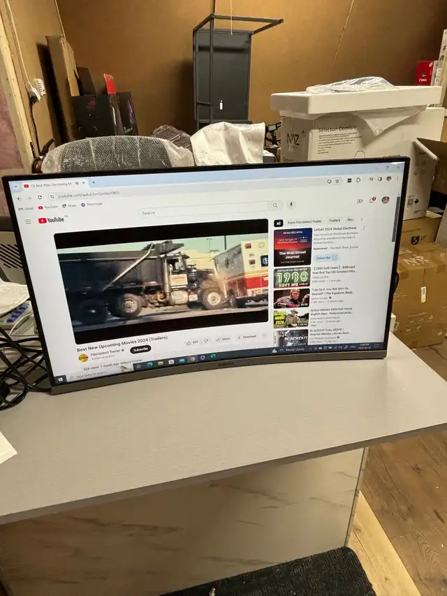 Samsung C27R500FHN - CR500 Series - LED monitor - curved - Full  in Monitors in Cambridge - Image 2