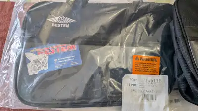 Saddlebag Liners by “BESTEM” (LGCA-RT-SDL) Black - for (All Years) OEM Can-Am Spyder RT/ST/L Saddle...