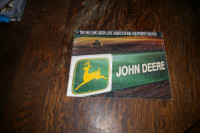 John Deere 1991 Green Line Equipment Review  booklet