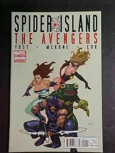 SPIDER ISLAND: THE AVENGERS #1 ONE-SHOT! NM- 2011 MARVEL COMICS, View more