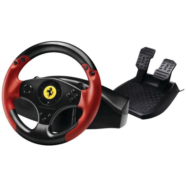Thrustmaster Ferrari Racing Wheel Red Legend Edition for PS3 in Sony Playstation 3 in Downtown-West End