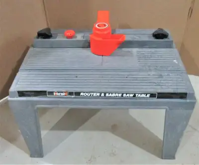 HirsH ROUTER & SABRE SAW TABLE - Vintage, View more