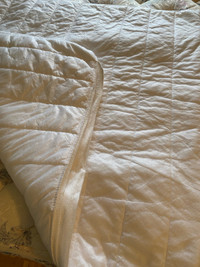 Couvre-matelas pour lit simple 