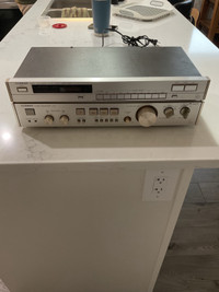 Vintage Luxmen C-02 Pre-Amplifier and T-404 Tuner