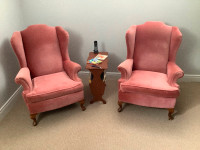 2 Queen Ann chairs