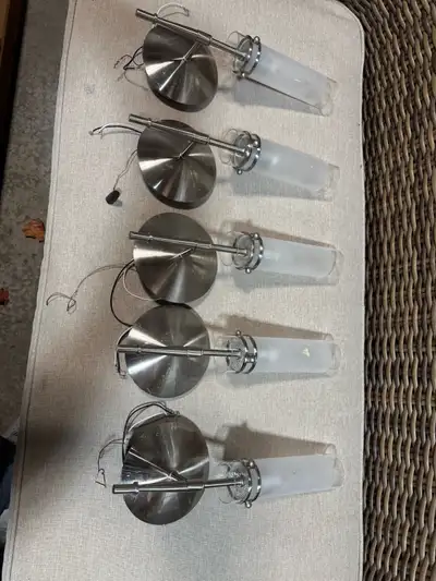 5 Scone light fixtures, View more
