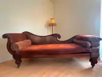 1890s Chaise Lounge/Fainting Couch