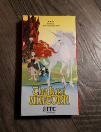 VHS The Last Unicor 1982 Fantasy/Family