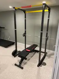  Squat rack and power cage for sale.